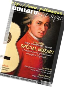 Guitare Classique – septembre 2018