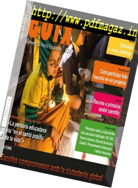 Guix. Elements d’Accio Educativa – marc 2016 Cover