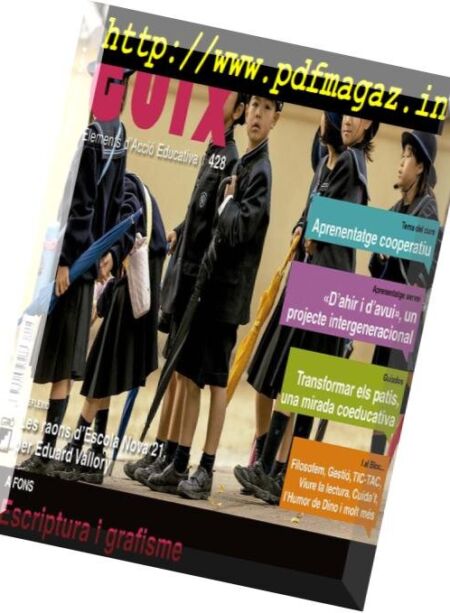 Guix. Elements d’Accio Educativa – octubre 2016 Cover