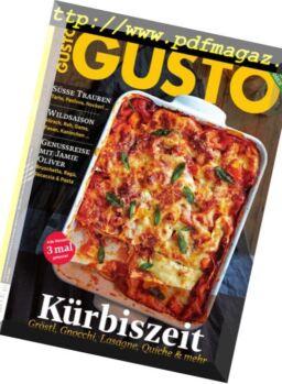 Gusto – Oktober 2018
