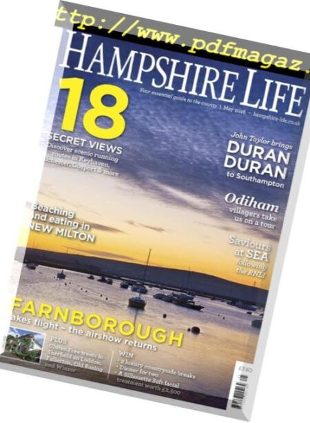 Hampshire Life – May 2016 Cover