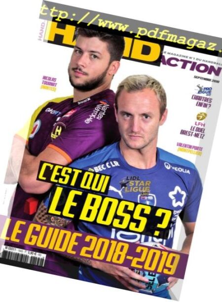 Hand Action – septembre 2018 Cover