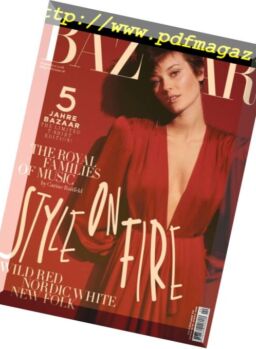 Harper’s Bazaar Germany – September 2018