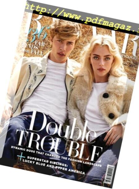 Harper’s Bazaar Singapore – August 2018 Cover