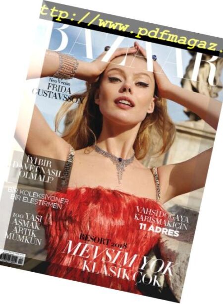 Harper’s Bazaar Turkey – Aralik 2017 Cover