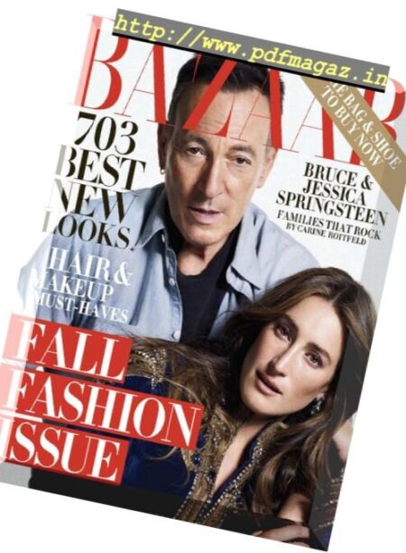 Harper’s Bazaar USA – September 2018 Cover