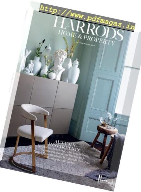 Harrods Home & Property – Autumn-Winter 2018 Cover