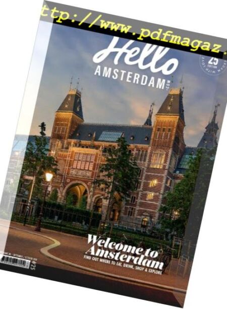 Hello Amsterdam – September-October 2018 Cover