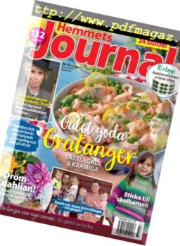 Hemmets Journal – 09 augusti 2018
