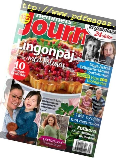 Hemmets Journal – 13 september 2018 Cover