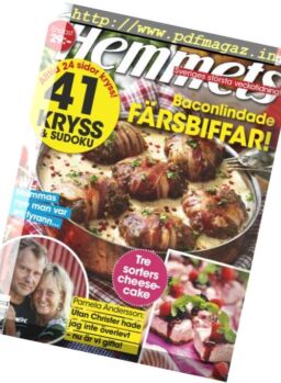 Hemmets Veckotidning – 28 augusti 2018