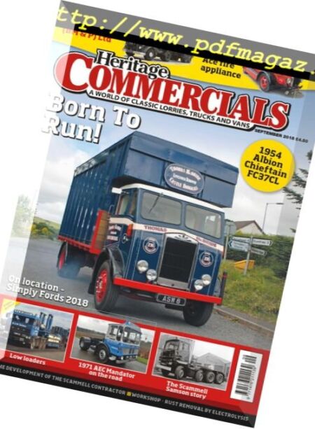 Heritage Commercials – September 2018 Cover