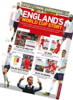 Heroes of 2018 England’s World Cup Story – August 2018