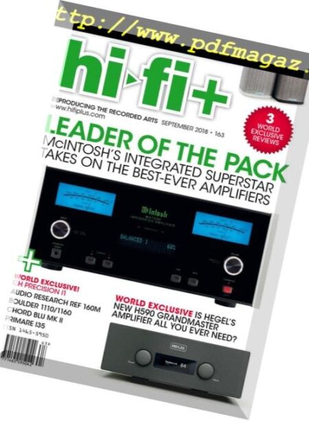 Hi-Fi+ – September 2018 Cover