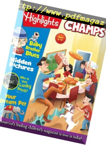 Highlights Champs – November 2016 Cover