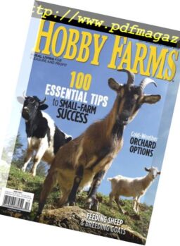 Hobby Farms – September 2018