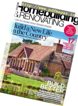 Homebuilding & Renovating – October 2018