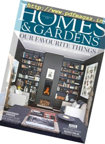 Homes & Gardens UK – October 2018 Cover