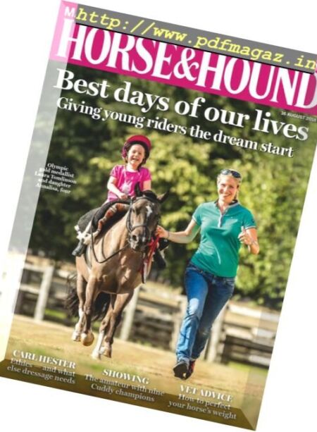 Horse & Hound – 16 August 2018 Cover