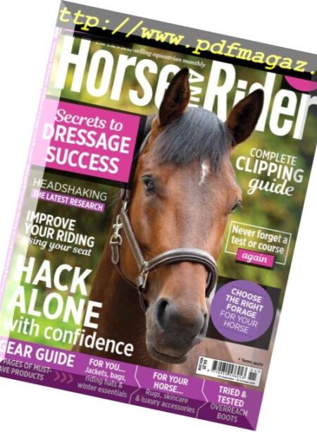 Horse & Rider UK – October 2018 Cover