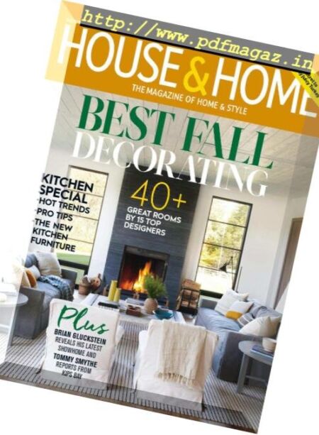 House & Home – October 2018 Cover