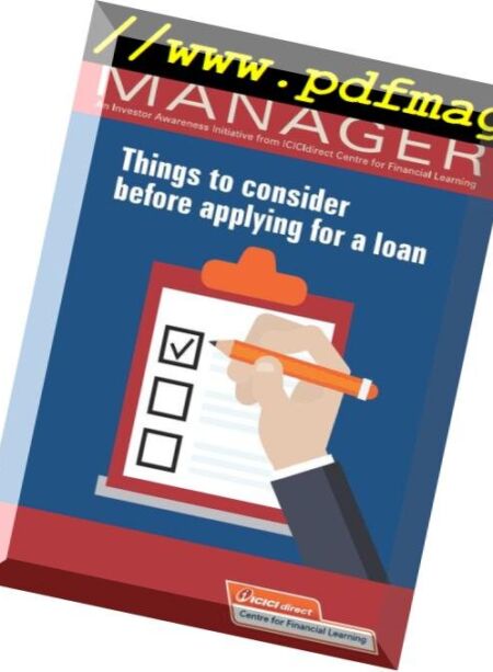 ICICIdirect Money Manager – April 2017 Cover