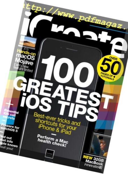 iCreate UK – September 2018 Cover