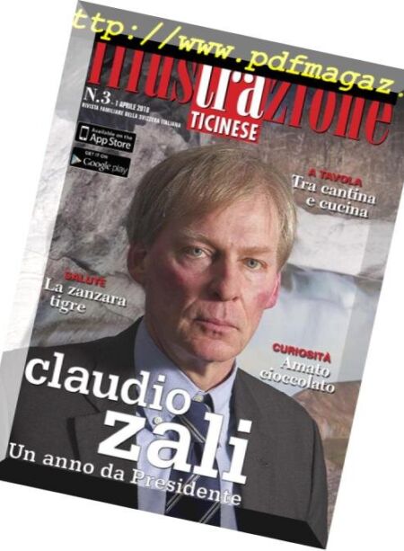 Illustrazione Ticinese – 1 Aprile 2018 Cover