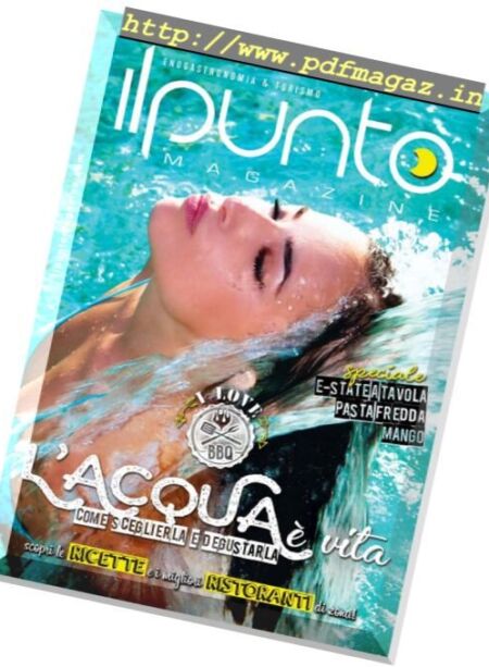 ilPunto Magazine – Agosto-Settembre 2018 Cover