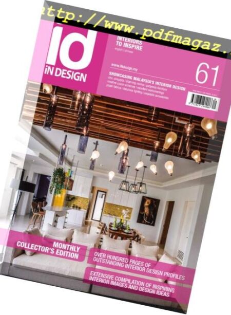 iN Design Malaysia – August 2014 Cover