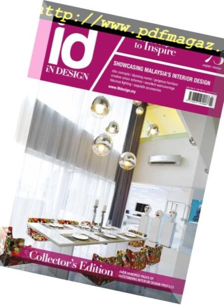 iN Design Malaysia – November 2015 Cover
