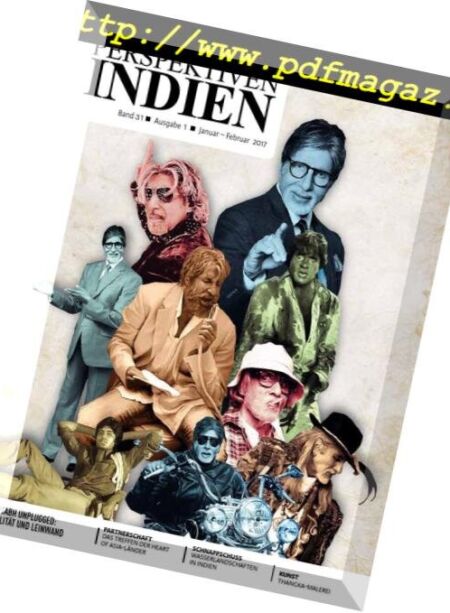 India Perspectives German Edition – Januar 2017 Cover