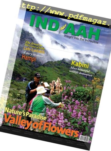 Indiaah – August 2016 Cover