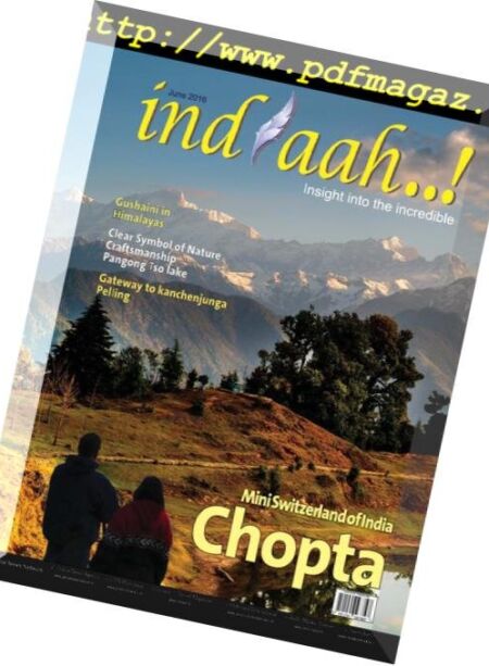 Indiaah – June 2016 Cover