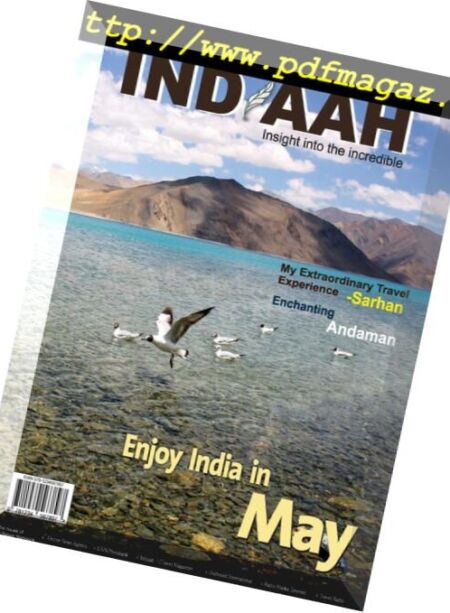 Indiaah – May 2016 Cover