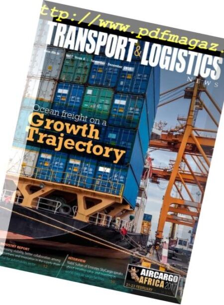 Indian Transport & Logistics News – November 2016 Cover