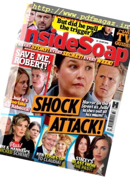 Inside Soap UK – 15 September 2018 Cover
