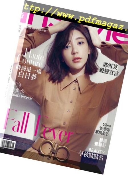 InStyle Taiwan – 2018-08-01 Cover