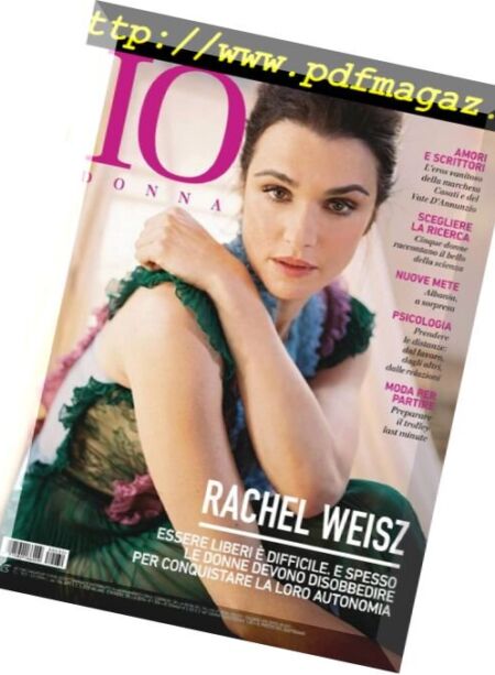 Io Donna del Corriere della Sera – 28 Luglio 2018 Cover