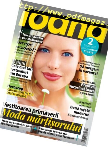 Ioana – martie 2017 Cover
