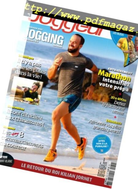 Joggeur – septembre 2018 Cover