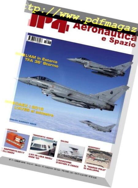 JP4 – Luglio 2018 Cover