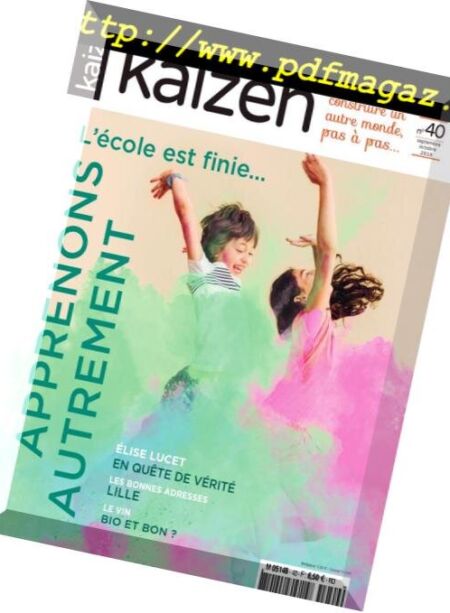 Kaizen – septembre 2018 Cover