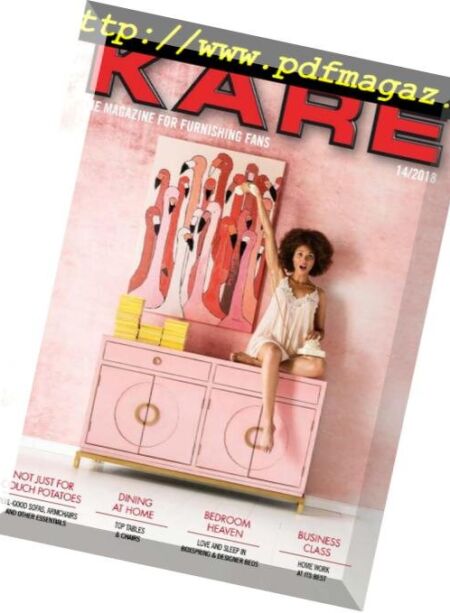 Kare Magazine Life is style – Volume 14 2018 Cover
