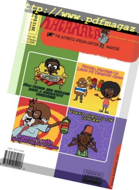 Kata Kata Cartoon – March 2013 Cover