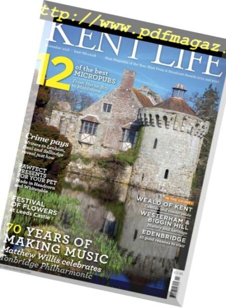 Kent Life – November 2016 Cover