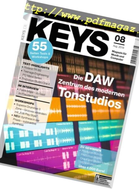 Keys – August 2018 Cover