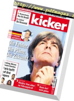 Kicker – 30 August 2018