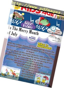 Kids Age – July 2016
