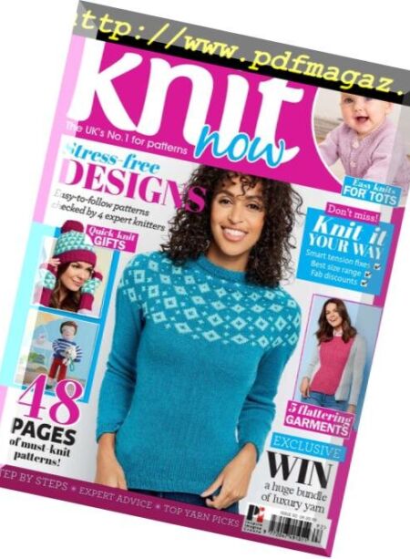 Knit Now – August 2018 Cover